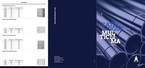 Multiclima - Прайс-лист Allegato al CAT. 2025