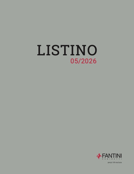 Fantini - Price list 05/2026
