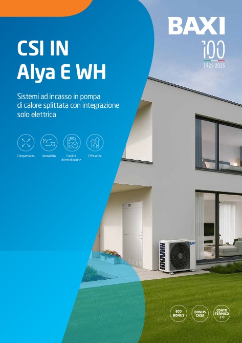 Baxi - Каталог CSI IN Alya EWH