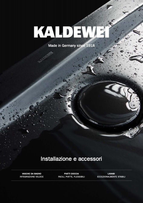 Kaldewei - Каталог Installazione e accessori