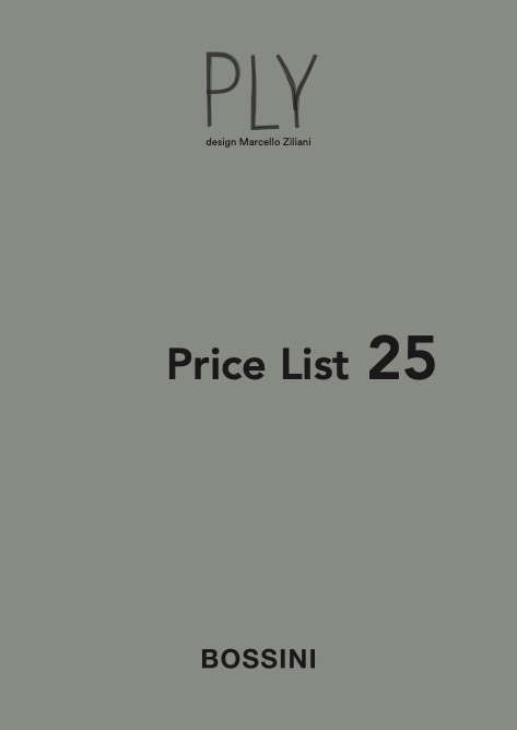 Bossini - Price list PLY