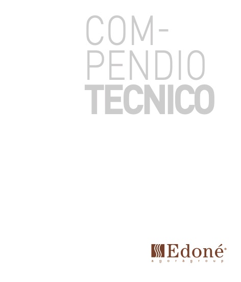 Edonè - Catalogue COMPENDIO - Tecnico