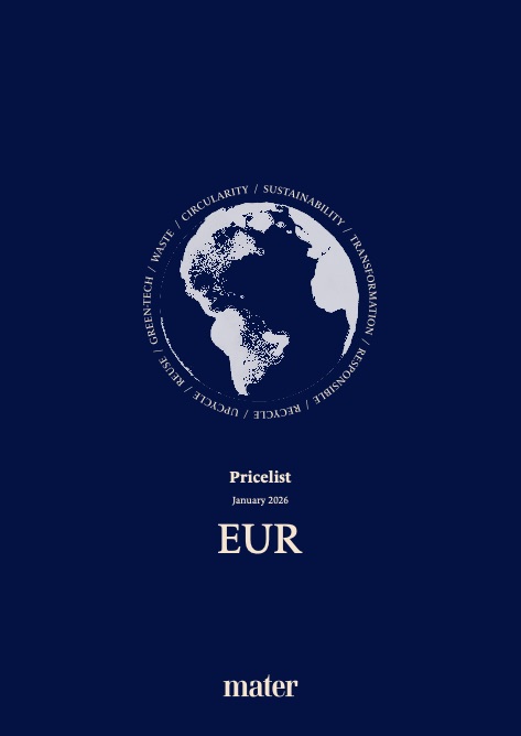 Mater - Lista de precios 2026