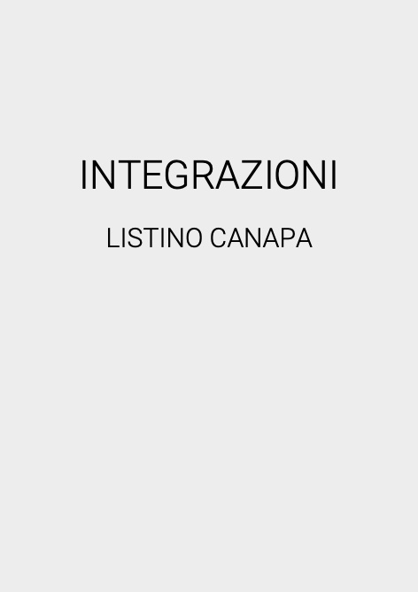 Facot Chemicals - Listino prezzi INTEGRAZIONI