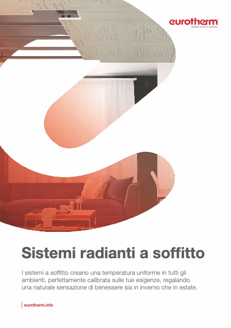 Eurotherm - Catálogo SISTEMI RADIANTI A SOFFITTO