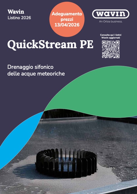 Wavin - Price list QuickStream PE Aprile 2026