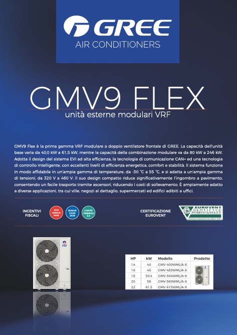 Gree - 目录 GMV9 FLEX