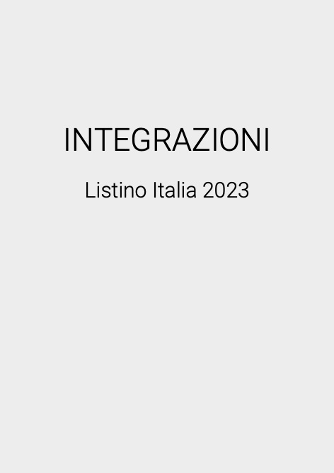 Bonomini - 价目表 Listino 2023