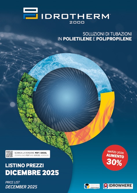 Idrotherm 2000 - 价目表 Dicembre 2025 (Rev. Marzo 2026)