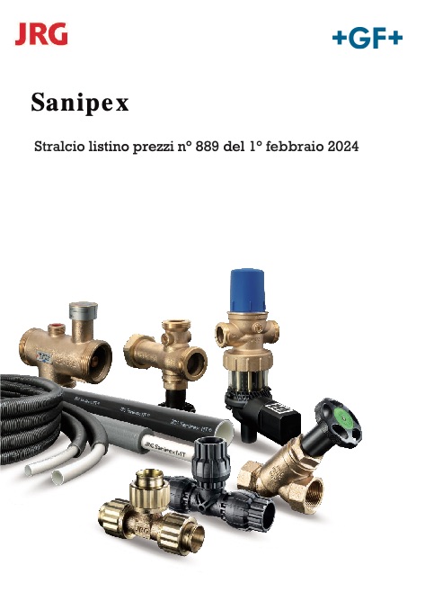 Georg Fischer - 价目表 N° 889 Sanipex