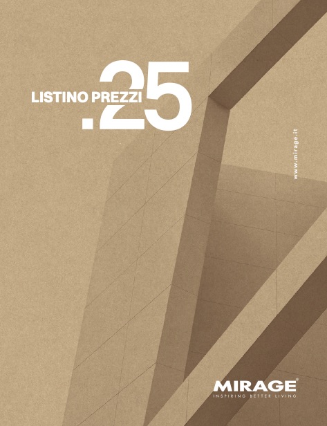 Mirage - 价目表 .25