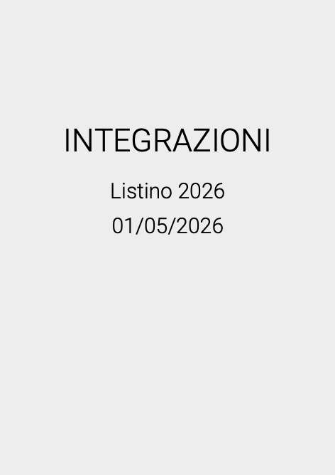 Kessel - Listino prezzi INTEGRAZIONI