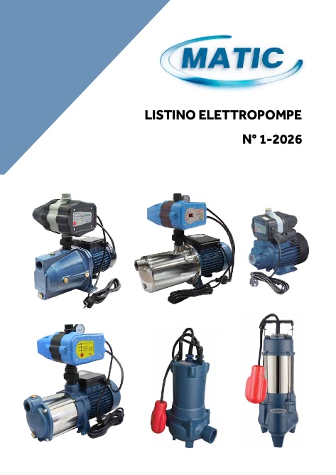 Matic - Price list Elettropompe