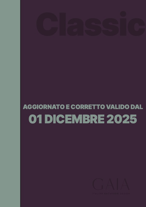 Gaia - Price list Classic