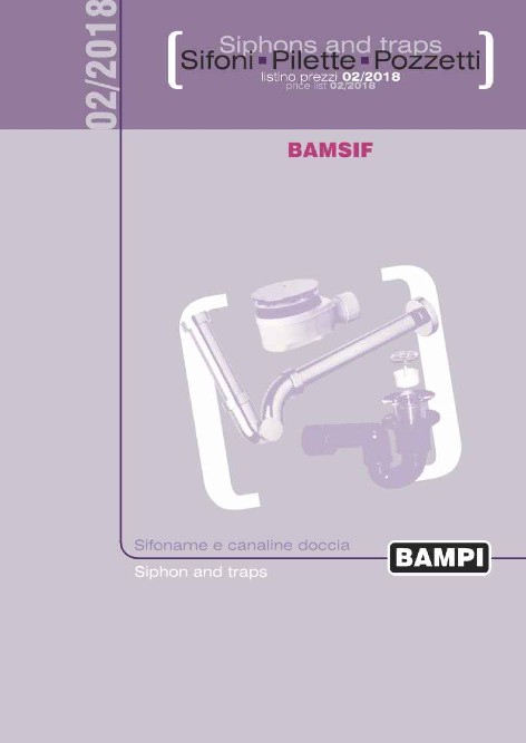 Bampi - Listino prezzi  02/2018 BAMSIF