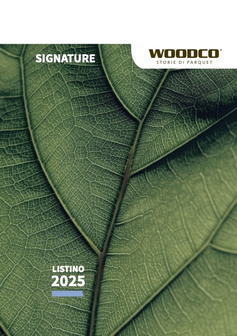 Woodco - Прайс-лист Signature 2025