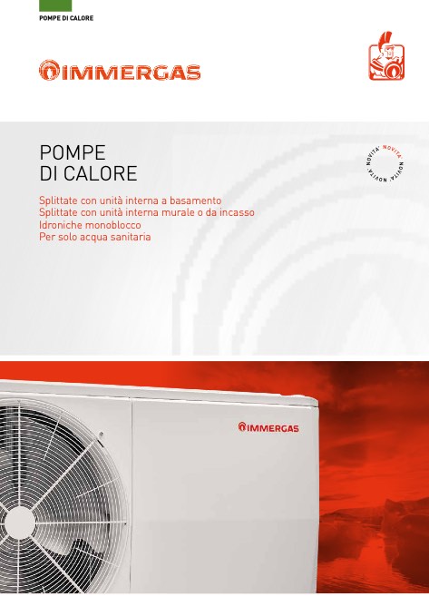 Immergas - Catalogue POMPE DI CALORE