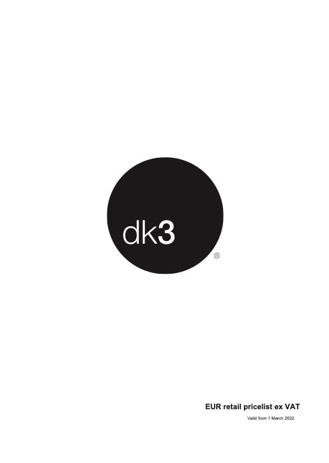 DK3 - Listino prezzi 2022