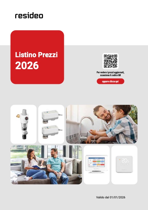 Resideo | Honeywell Home - Прайс-лист 2026