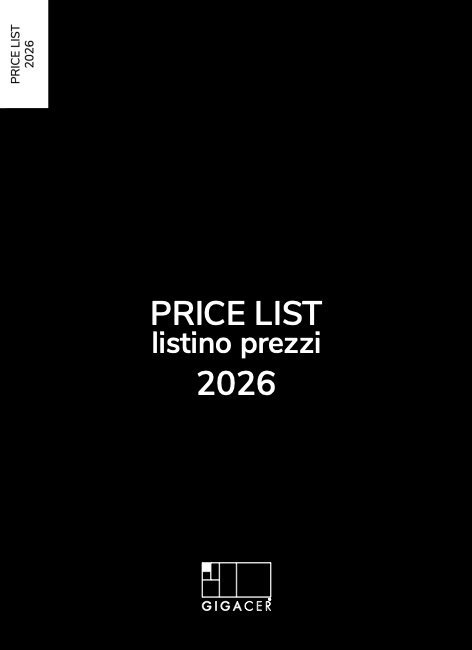 Gigacer - Preisliste 2026