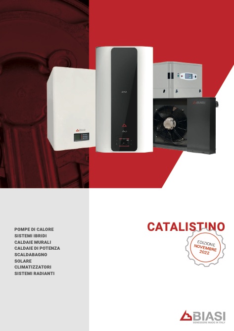 Biasi - Listino prezzi Novembre 2022