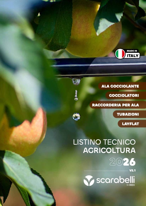 Scarabelli Irrigazione - Listino prezzi Agricoltura 2026