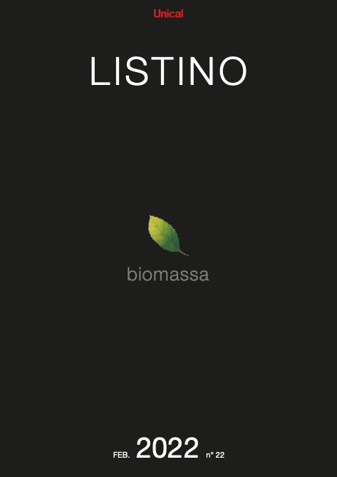 Unical - Lista de precios Biomassa n.22
