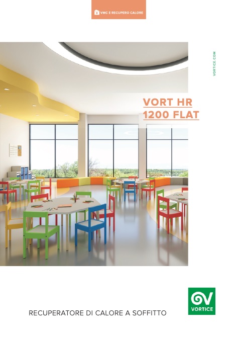 Vortice - Catalogue VORT HR 1200 FLAT