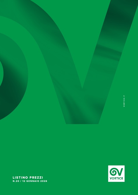 Vortice - Прайс-лист Gennaio 2026
