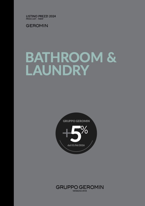Hafro - Geromin - Price list Bathroom & Laundry