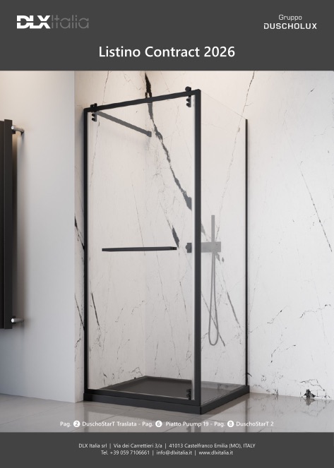 Duscholux - Listino prezzi DLX Listino DLXITALIA Contract 2026 dal 01.02.26