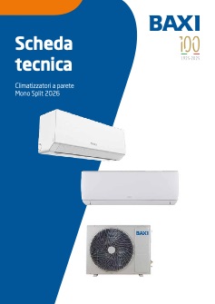 SchedaTecnica Clima Parete Mono Split
