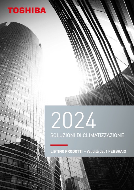 Toshiba Italia Multiclima - Прайс-лист Climatizzazione 2024