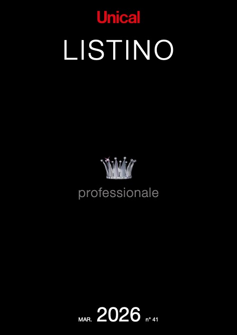 Unical - Listino prezzi PROFESSIONALE