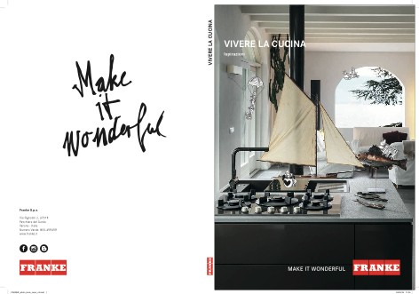 Franke - Каталог VIVERE LA CUCINA