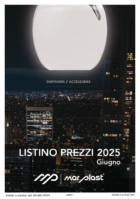 Mar Plast - Listino prezzi Giugno 2025