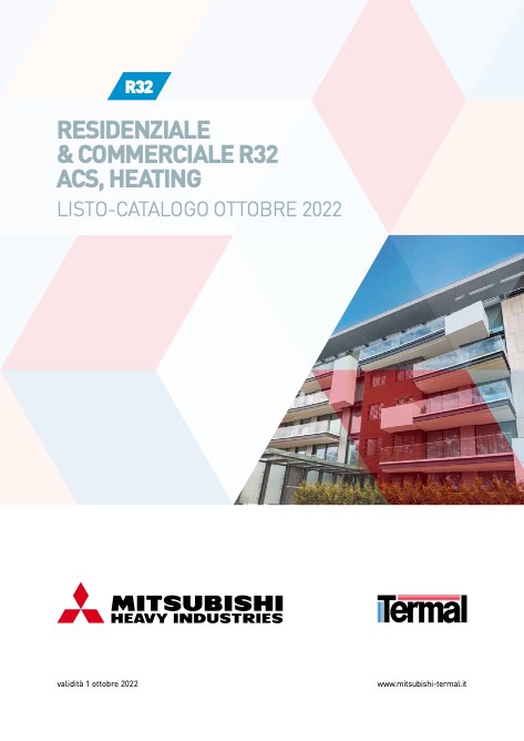 Mitsubishi Heavy Industries - Price list Residenziale&Commerciale ACS, Heating