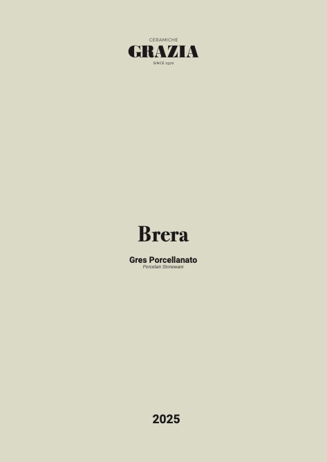 Ceramiche Grazia - Catalogue Brera 2025
