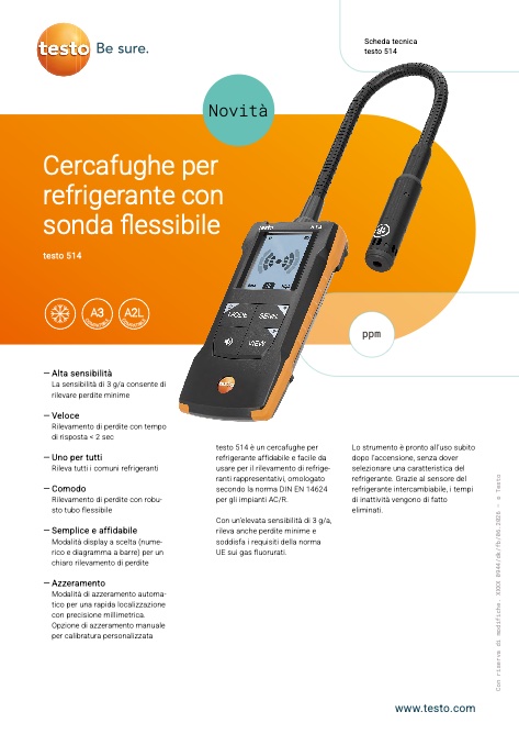 Testo - Catalogue Cercafughe 514