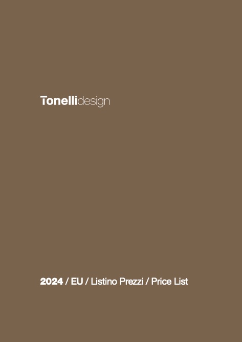 Tonelli Design - Прайс-лист The New Modernism