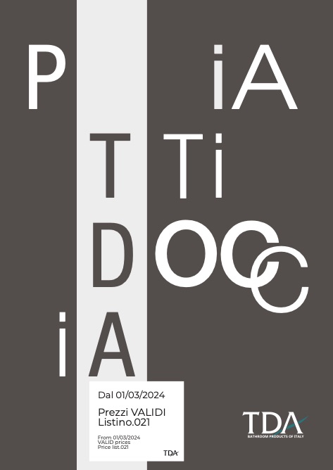 Tda - Catalogue PIATTI DOCCIA