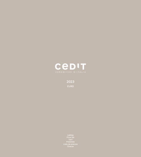 Cedit - Lista de precios 2023