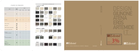 Edonè - Price list Giunone - Atena - Eros - Artemide