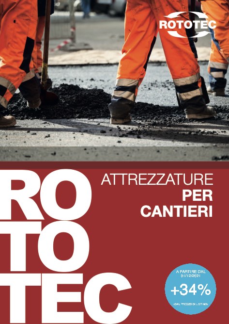 Rototec - Lista de precios Attrezzature per Cantieri
