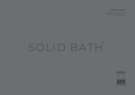 AQG - Catálogo Solid Bath