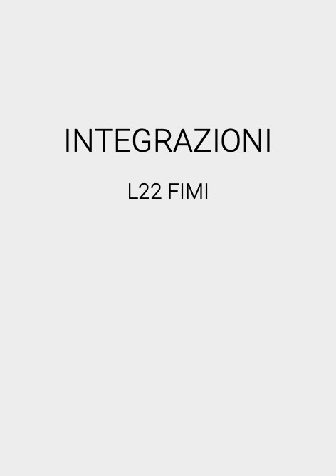 Fimi - Price list Integrazioni L22 FIMI