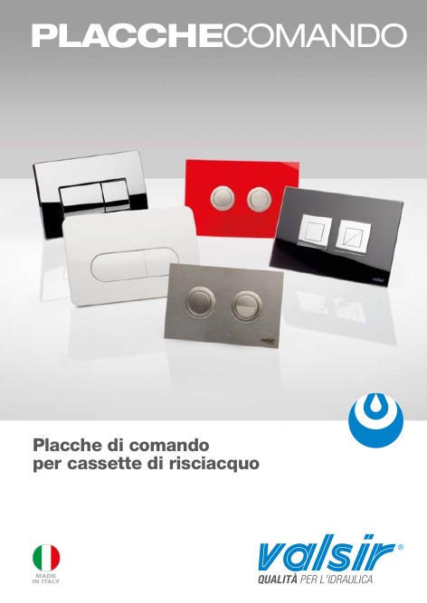Valsir - Catálogo PLACCHE COMANDO