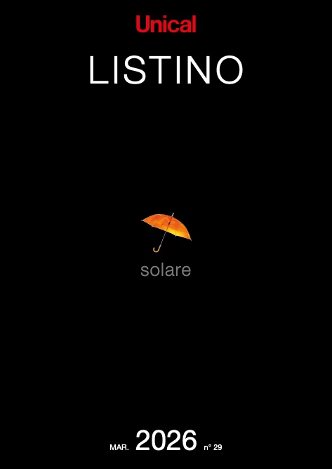 Unical - Listino prezzi SOLARE