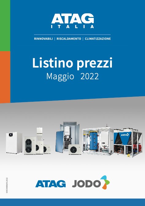 Atag - Price list Maggio 2022
