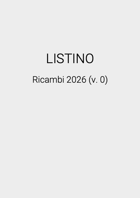 Mgf - 价目表 Ricambi 2026